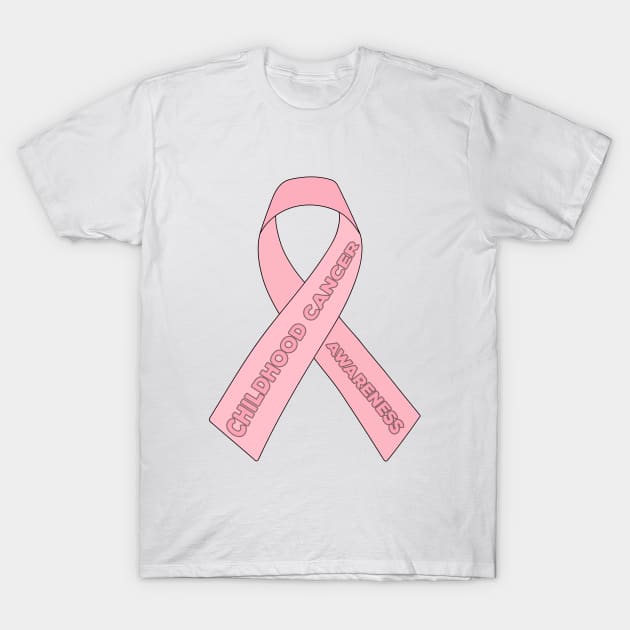 Childhood Cancer Awareness T-Shirt by DiegoCarvalho